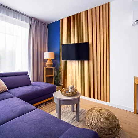 Apartmán Apartament Superior Rewal - Caloroczny Dwupoziomowy Dom Z Ogrodkiem